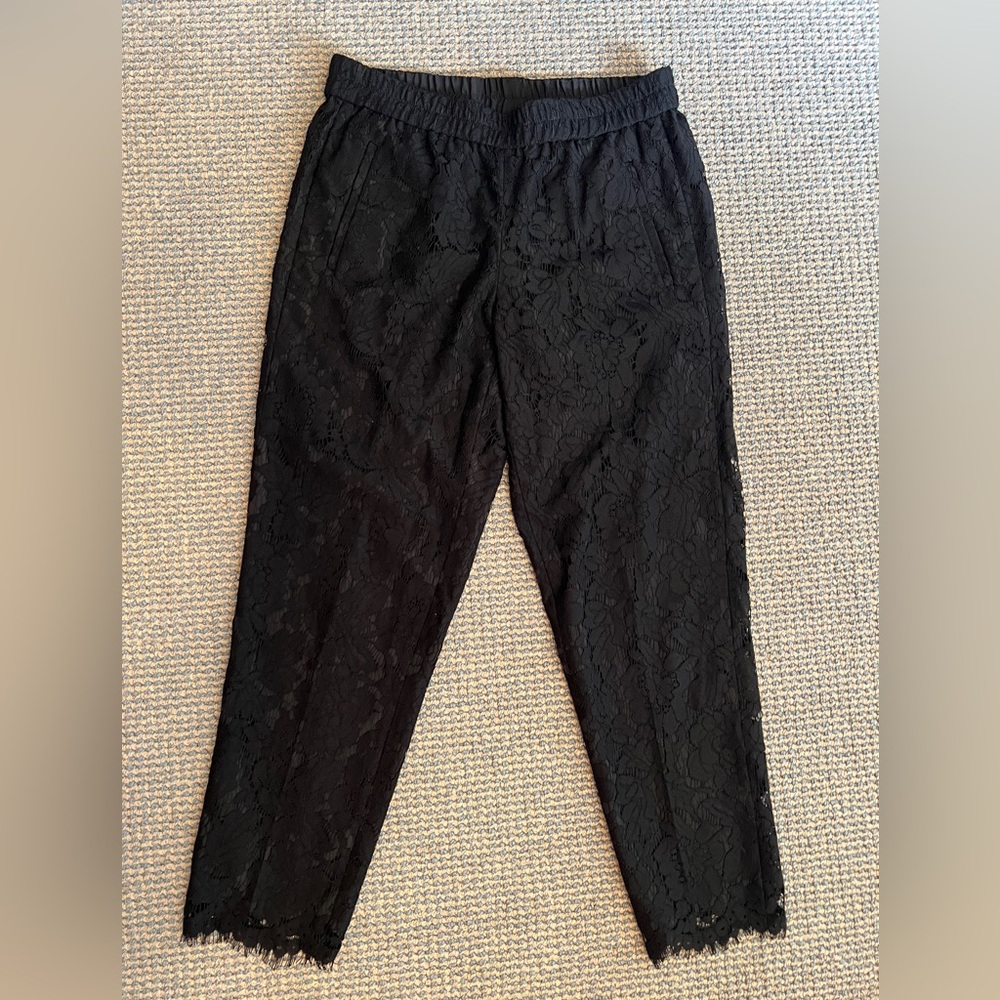 J. Crew Floral Lace Pants - Size 2